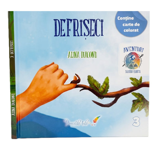 Coperta cărții «Defrișeci» de Alina Diaconu