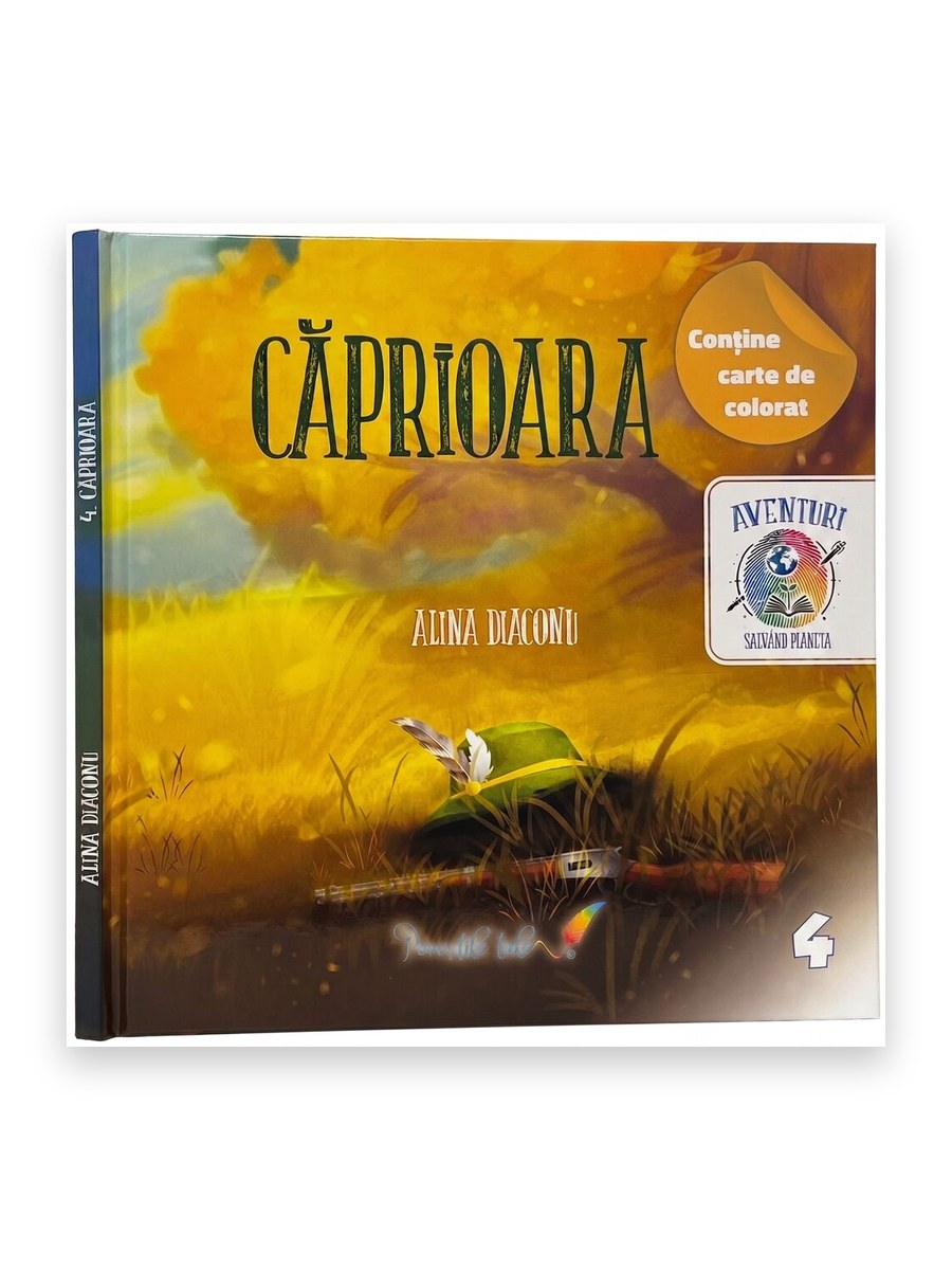 Coperta cărții «Căprioara» de Alina Diaconu