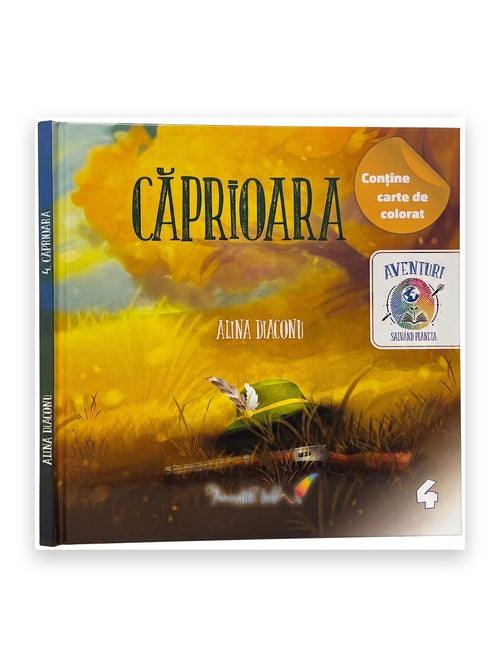 Coperta cărții «Căprioara» de Alina Diaconu
