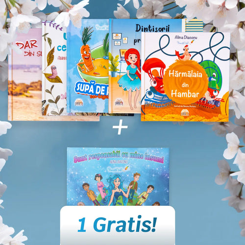 Pachet 5 cărți + o carte cadou